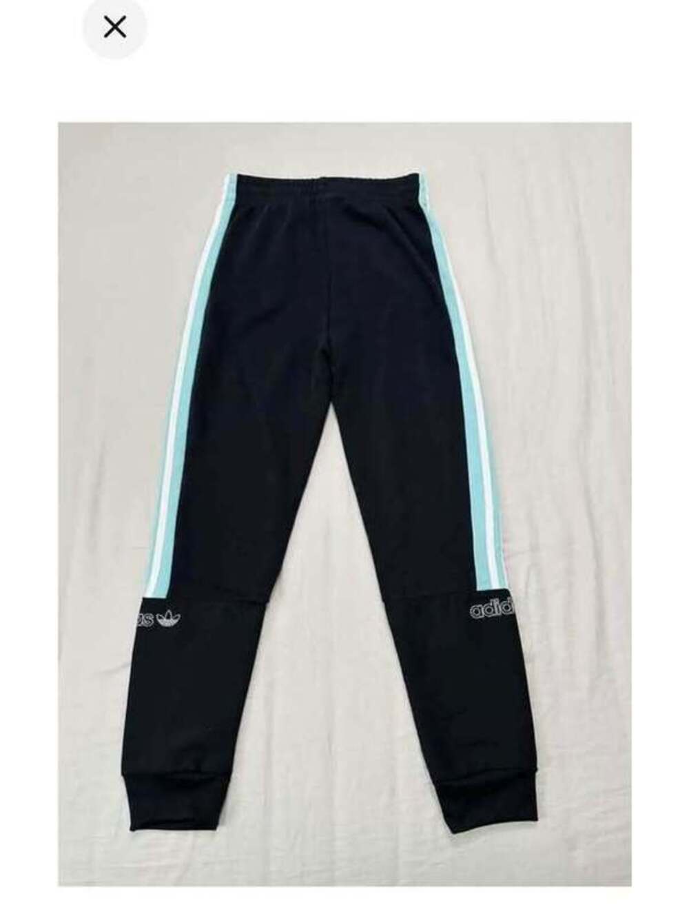 Adidas Youth/Girls 3-Stripe Track Pants Size 13-14Y Used Like New $25